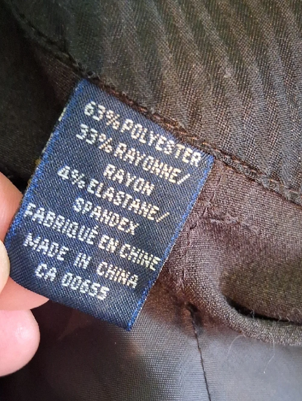 Reitmans Charcoal Gray Wide-Leg Dress Pants 4499 - Picture 6 of 7